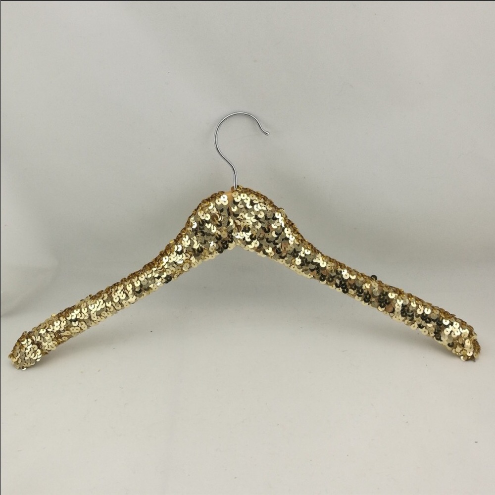Gold Sequin Hangers